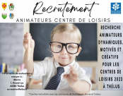 Recrutement Centre de Loisirs 2023 pour (Thélus, Écurie, Farbus, Roclincourt) 